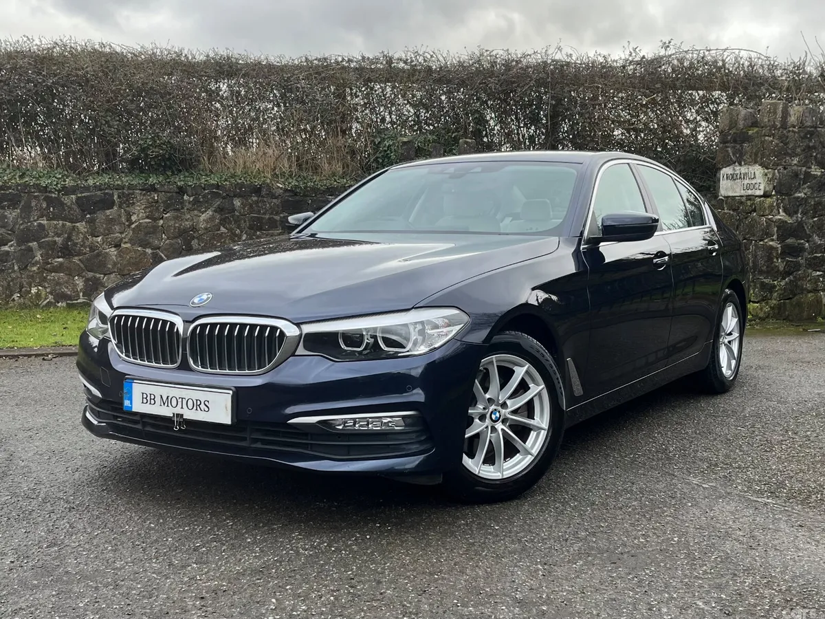 BMW 5-Series Saloon, Diesel, 2018, Blue