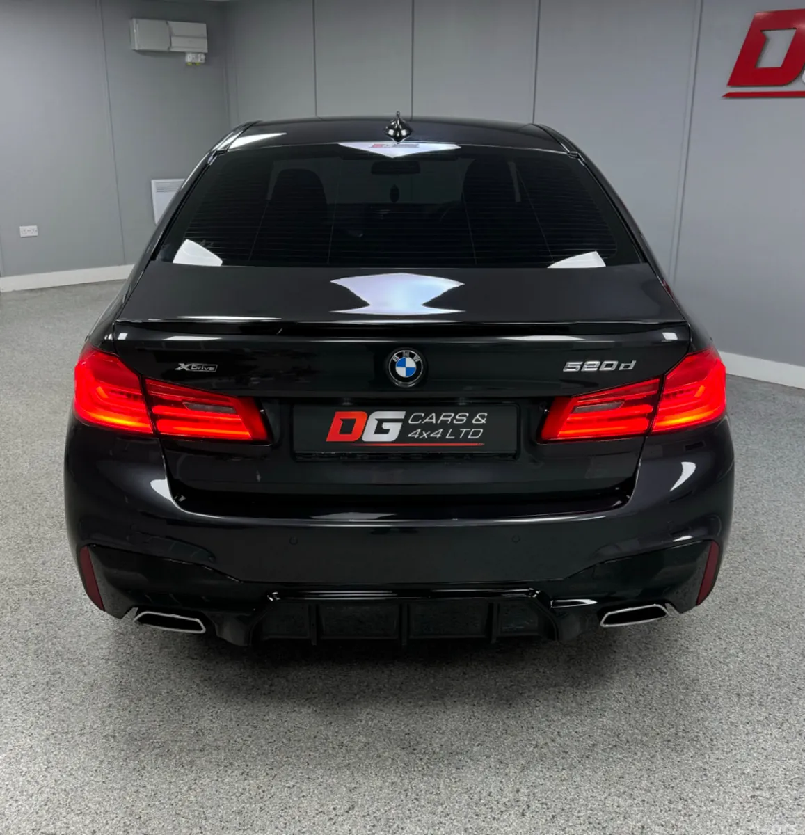 BMW 5-Series Saloon, Diesel, 2017, Grey
