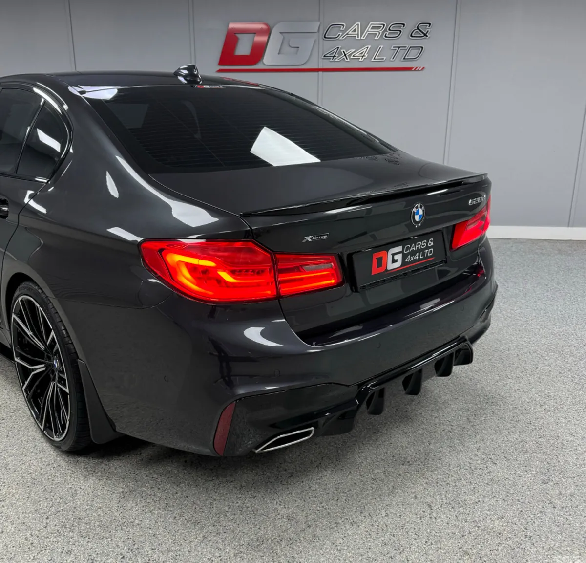 BMW 5-Series Saloon, Diesel, 2017, Grey