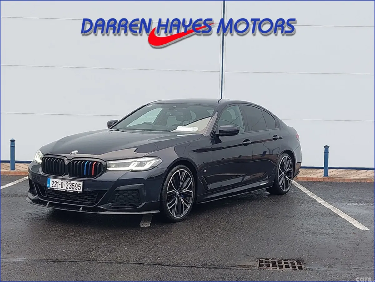 BMW 5-Series Saloon, Diesel, 2022, Black