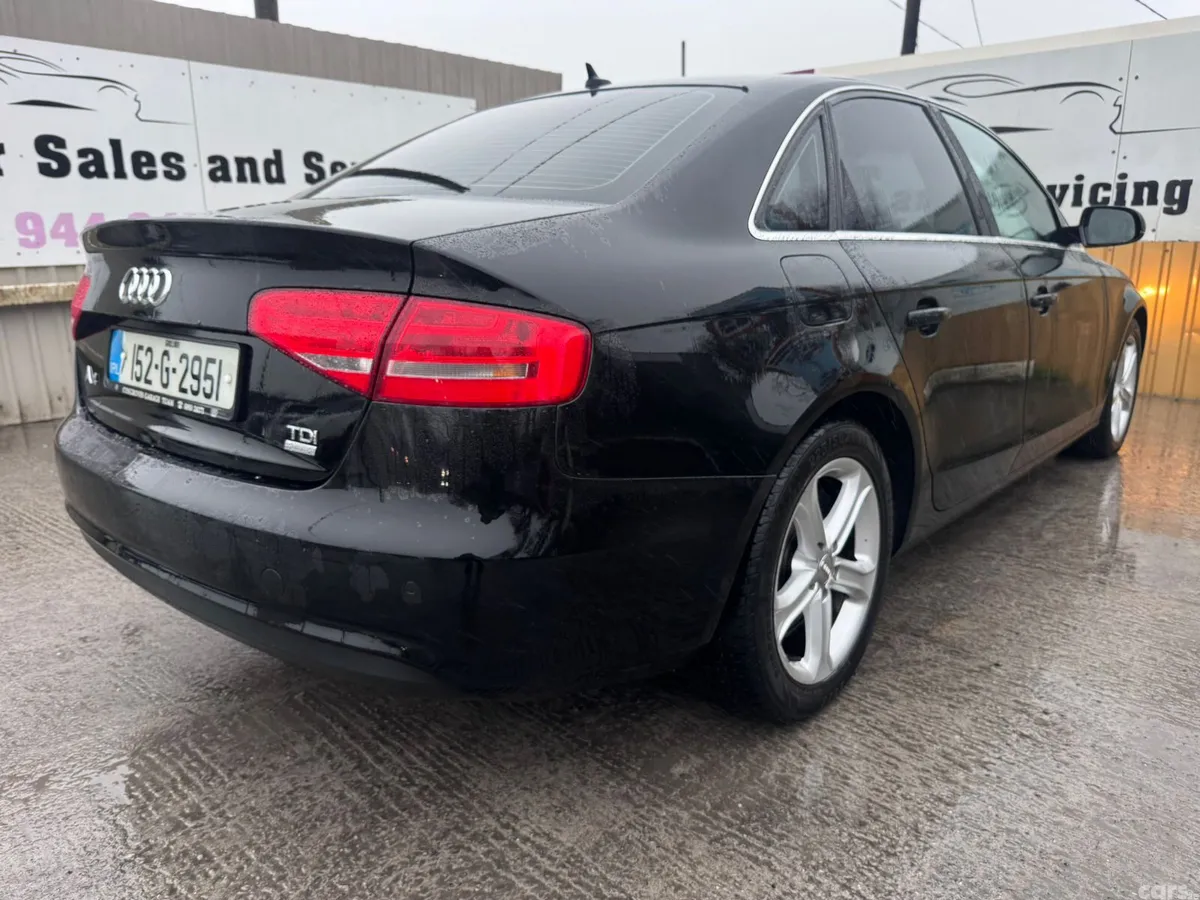 Audi A4 Saloon, Diesel, 2015, Black