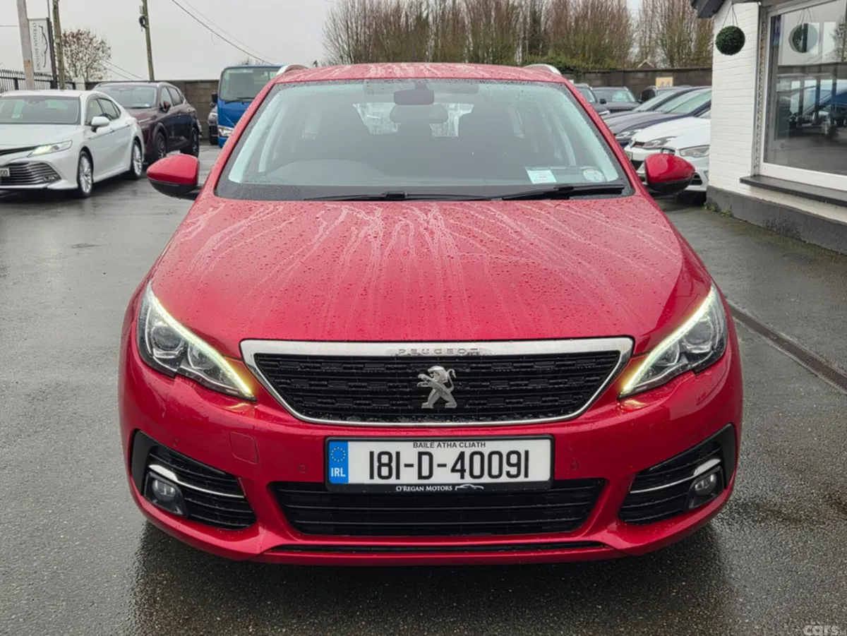 Peugeot 308 Estate, Diesel, 2018, Red