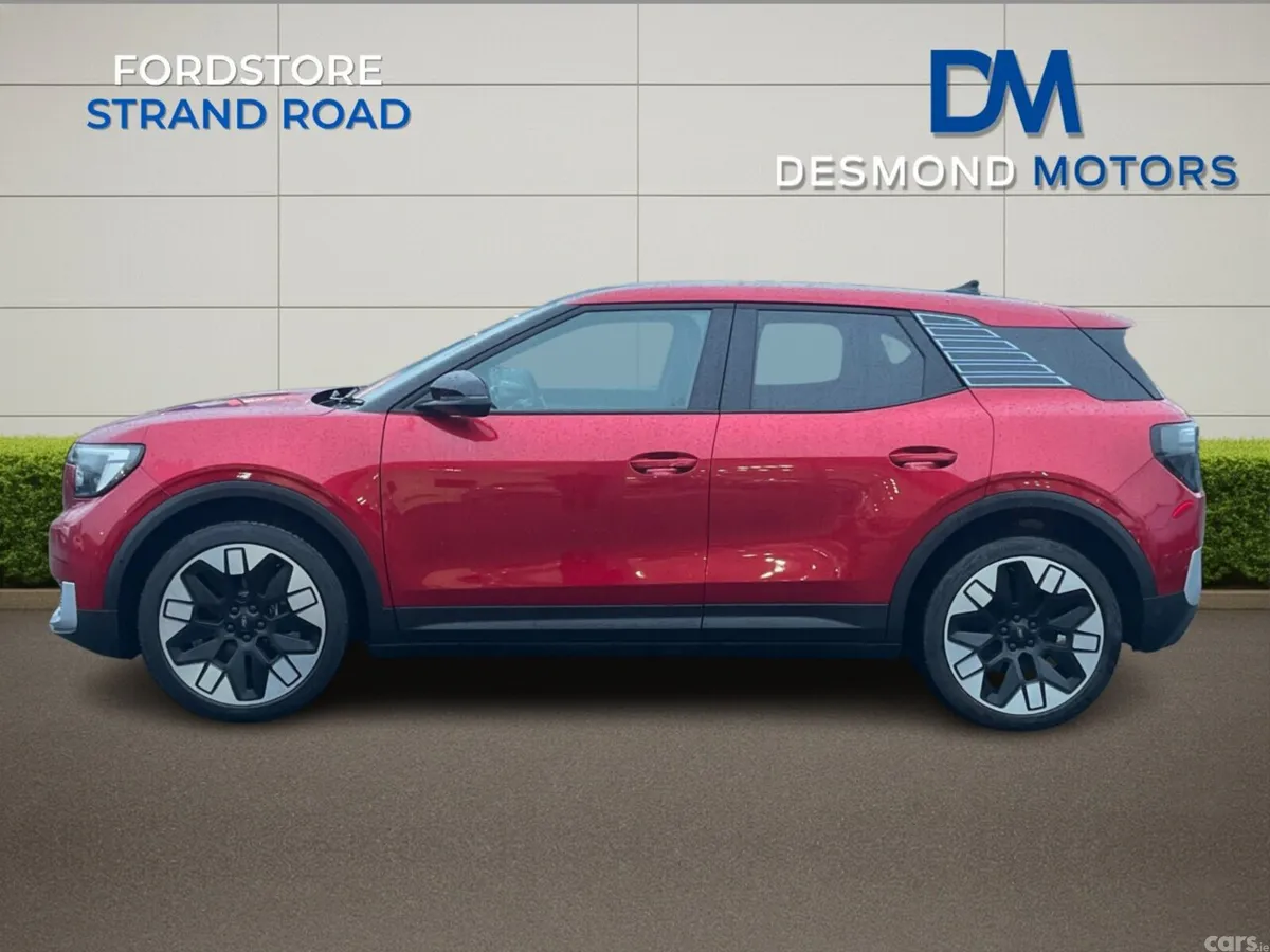 Ford Explorer SUV, Electric, 2025, Red