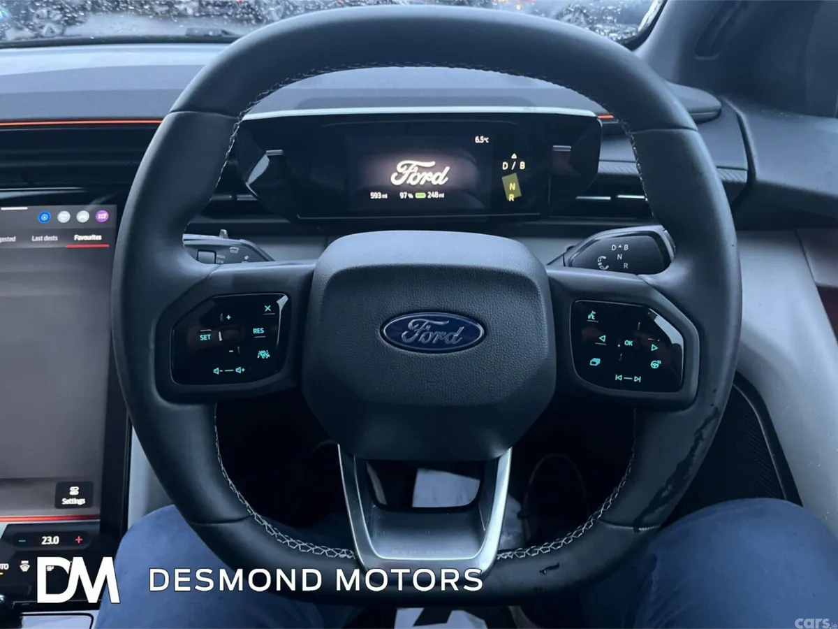 Ford Explorer SUV, Electric, 2025, Red