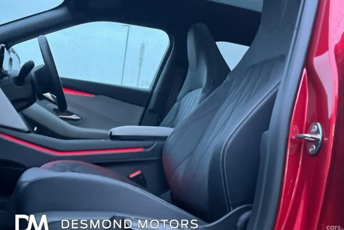 Ford Explorer SUV, Electric, 2025, Red