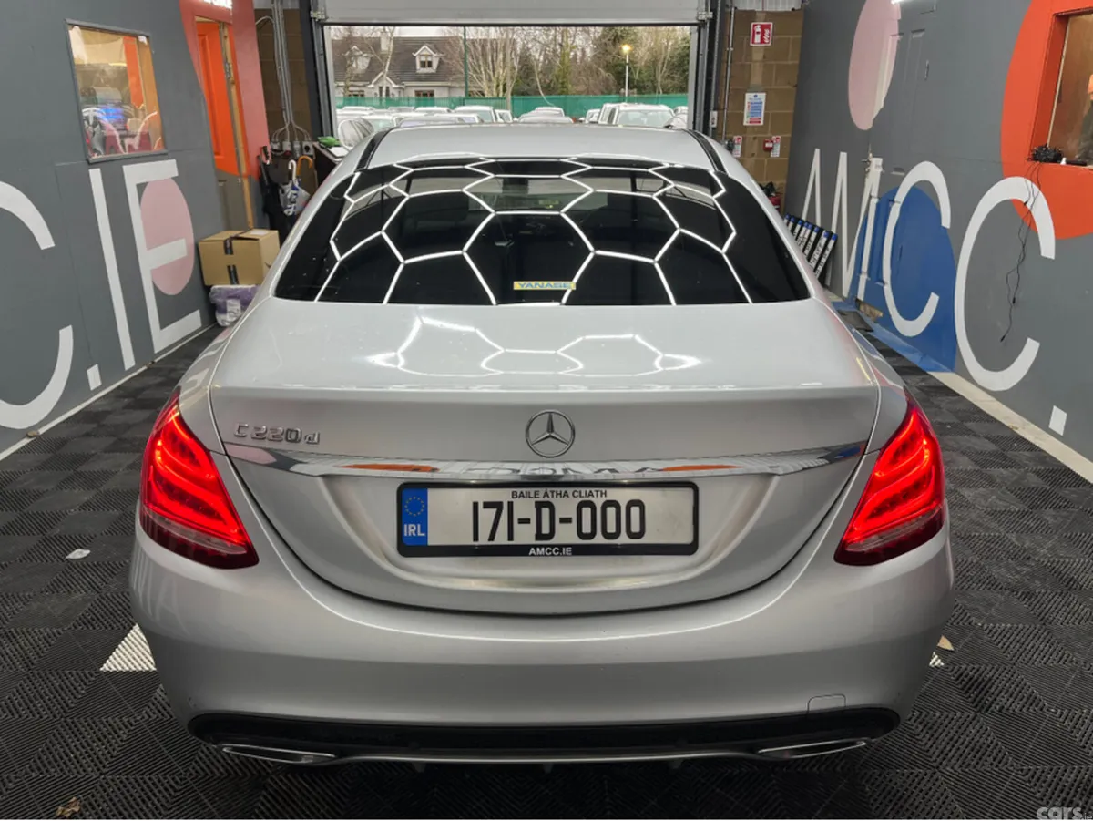 Mercedes-Benz C-Class Saloon, Diesel, 2017, Silver
