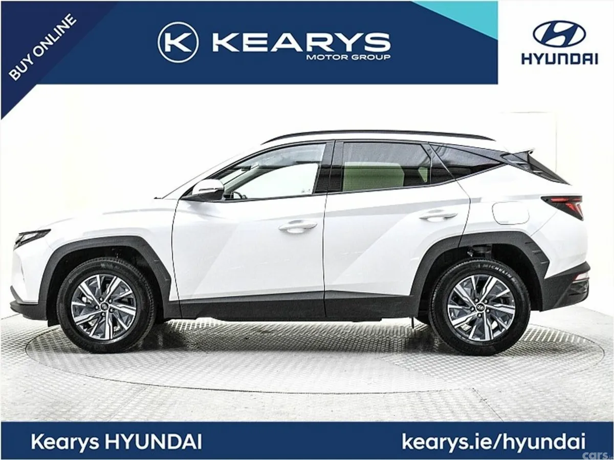 Hyundai Tucson SUV, Petrol Hybrid, 2024, White