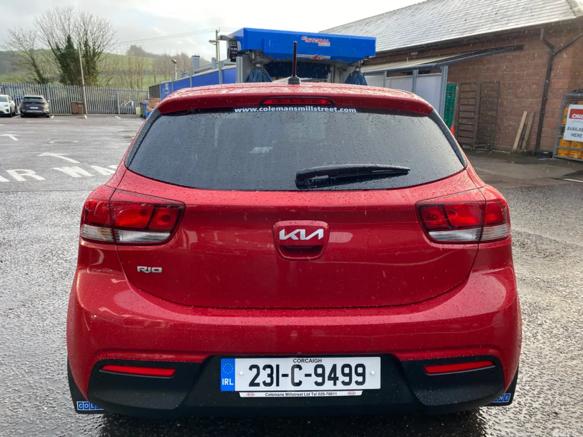 Kia Rio Hatchback, Petrol, 2023, Red