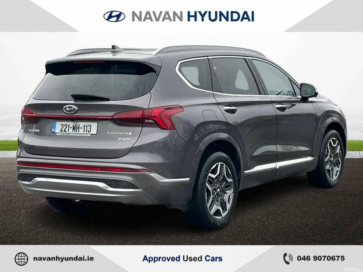 Hyundai Santa Fe SUV, Petrol Plug-in Hybrid, 2022, Grey