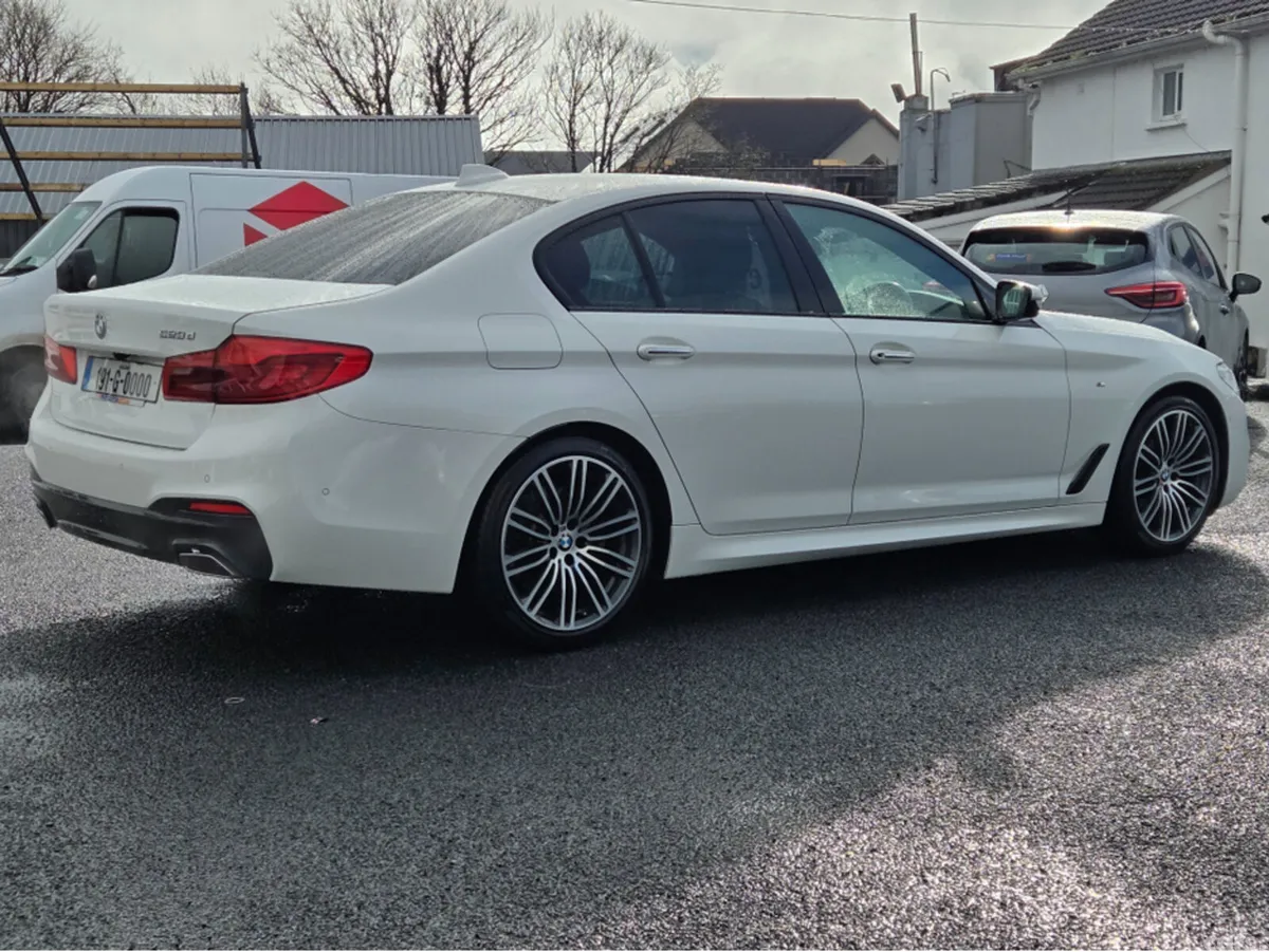BMW 5-Series Saloon, Diesel, 2019, White