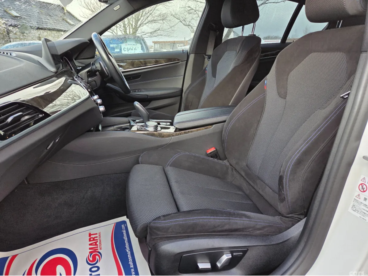BMW 5-Series Saloon, Diesel, 2019, White