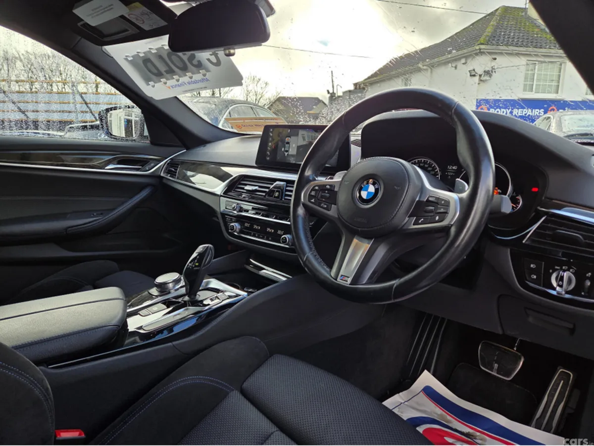 BMW 5-Series Saloon, Diesel, 2019, White