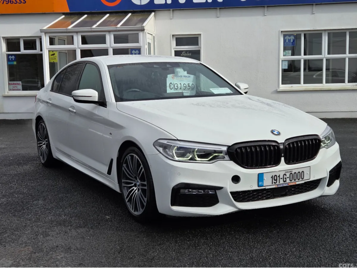 BMW 5-Series Saloon, Diesel, 2019, White