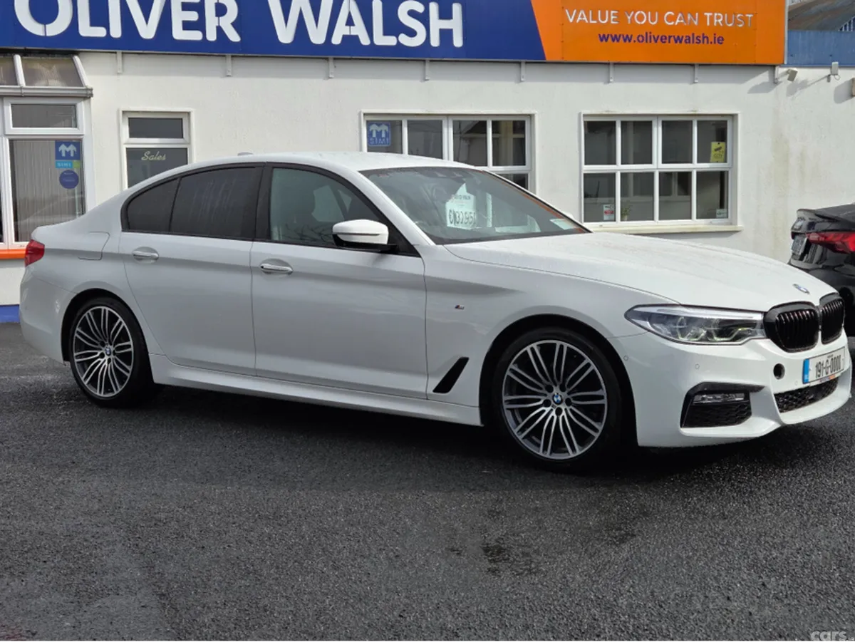 BMW 5-Series Saloon, Diesel, 2019, White