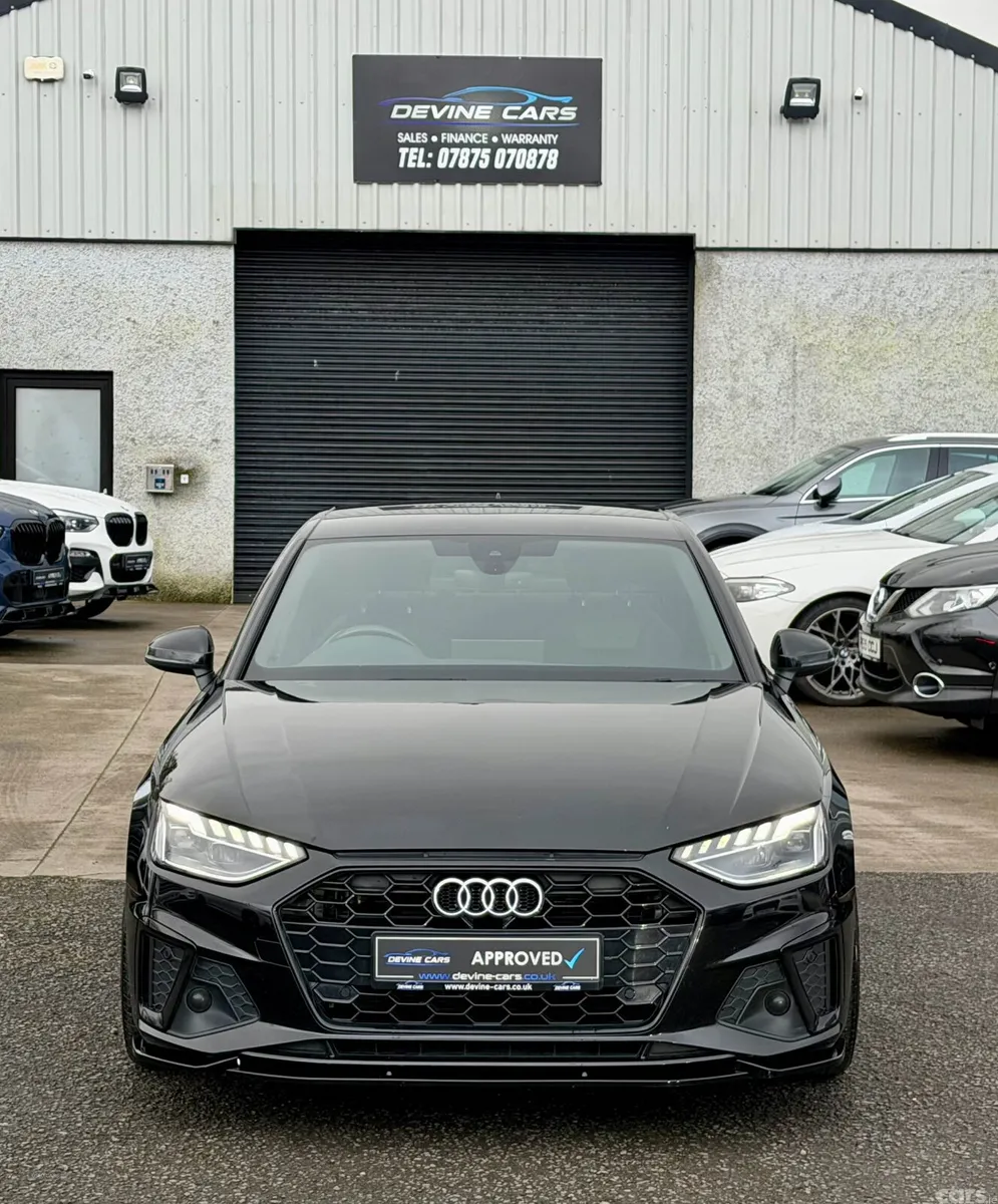 Audi A4 Saloon, Diesel Hybrid, 2021, Black
