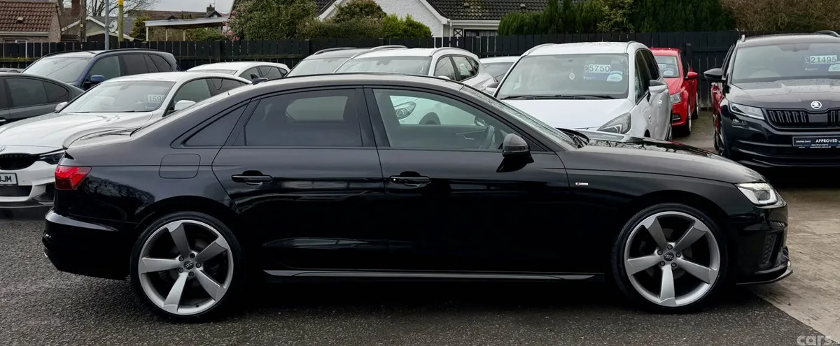 Audi A4 Saloon, Diesel Hybrid, 2021, Black