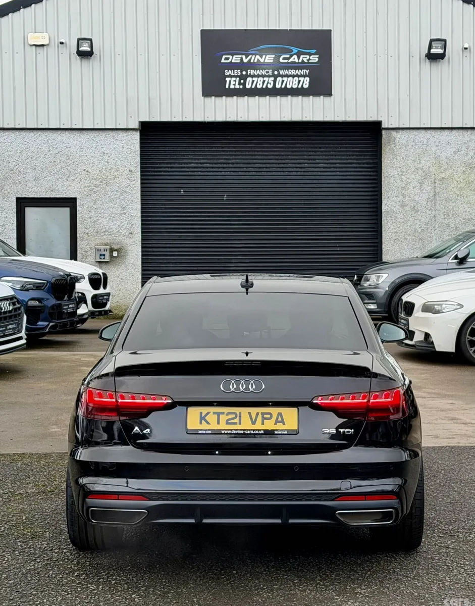 Audi A4 Saloon, Diesel Hybrid, 2021, Black