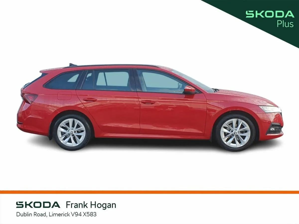 Skoda Octavia Saloon, Petrol, 2023, Red