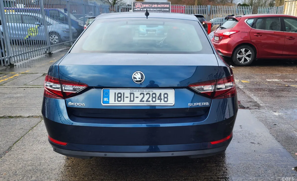 Skoda Superb Saloon, Diesel, 2018, Blue
