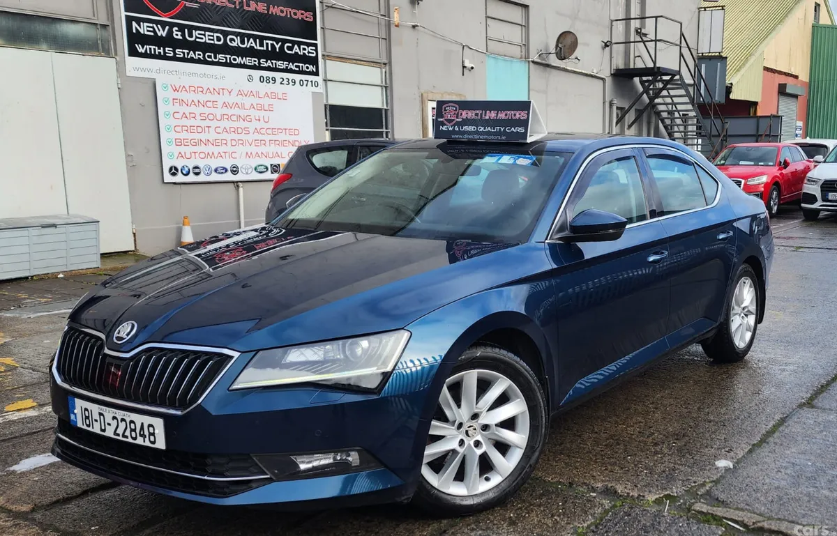 Skoda Superb Saloon, Diesel, 2018, Blue