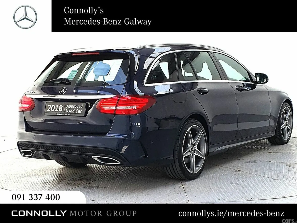 Mercedes-Benz C-Class Estate, Diesel, 2018, Blue
