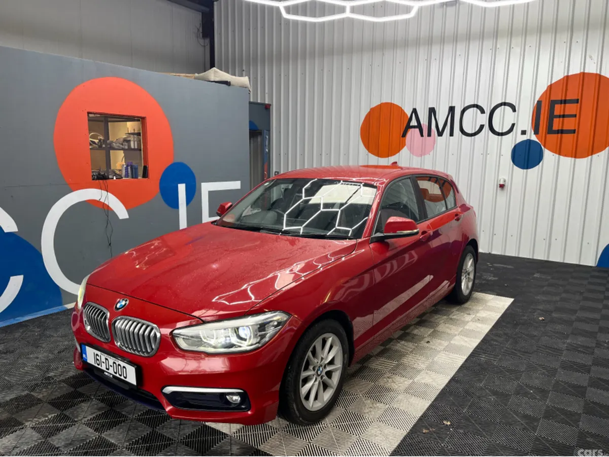 BMW 1-Series Hatchback, Petrol, 2016, Red