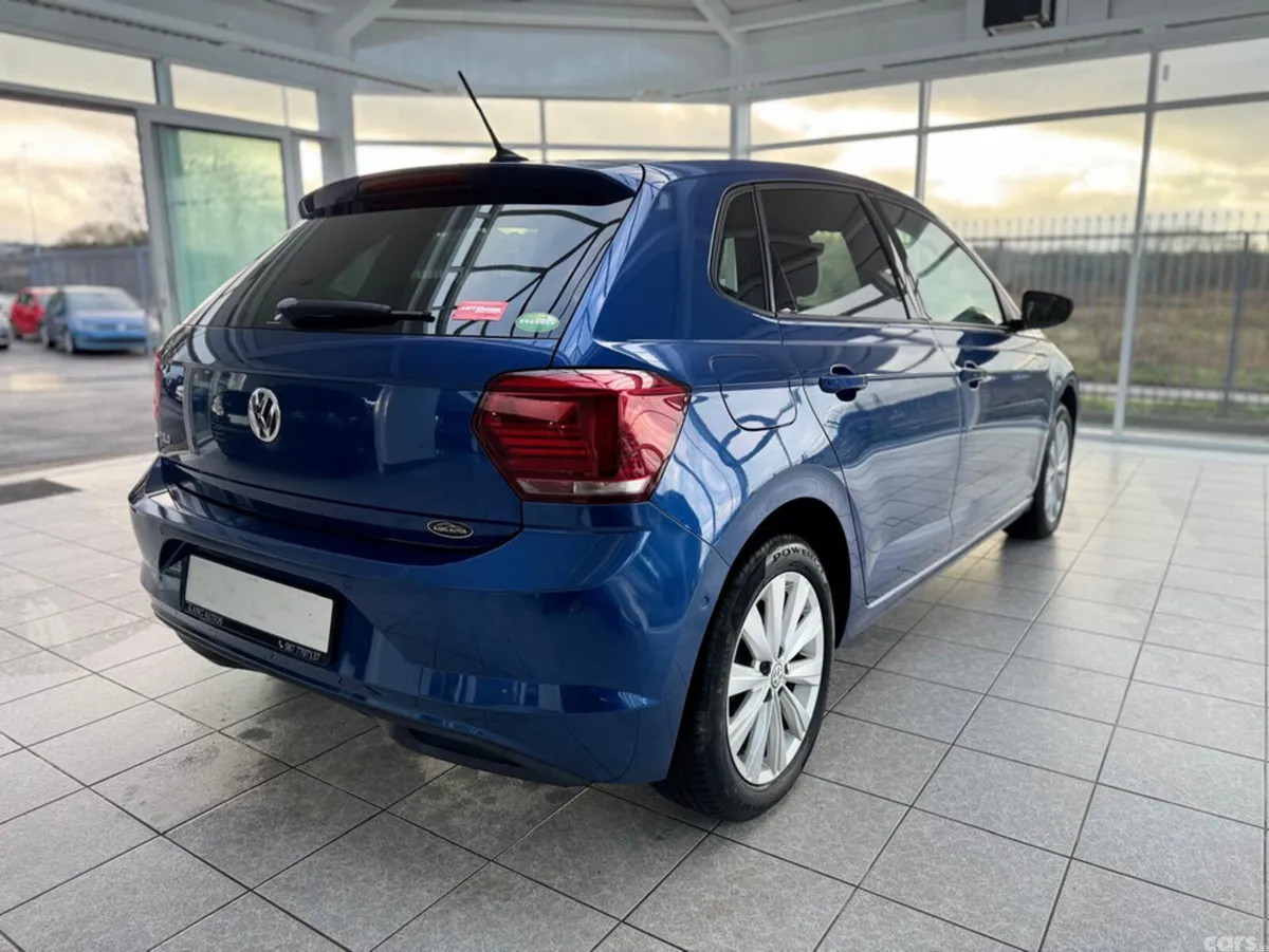 Volkswagen Polo Hatchback, Petrol, 2019, Blue