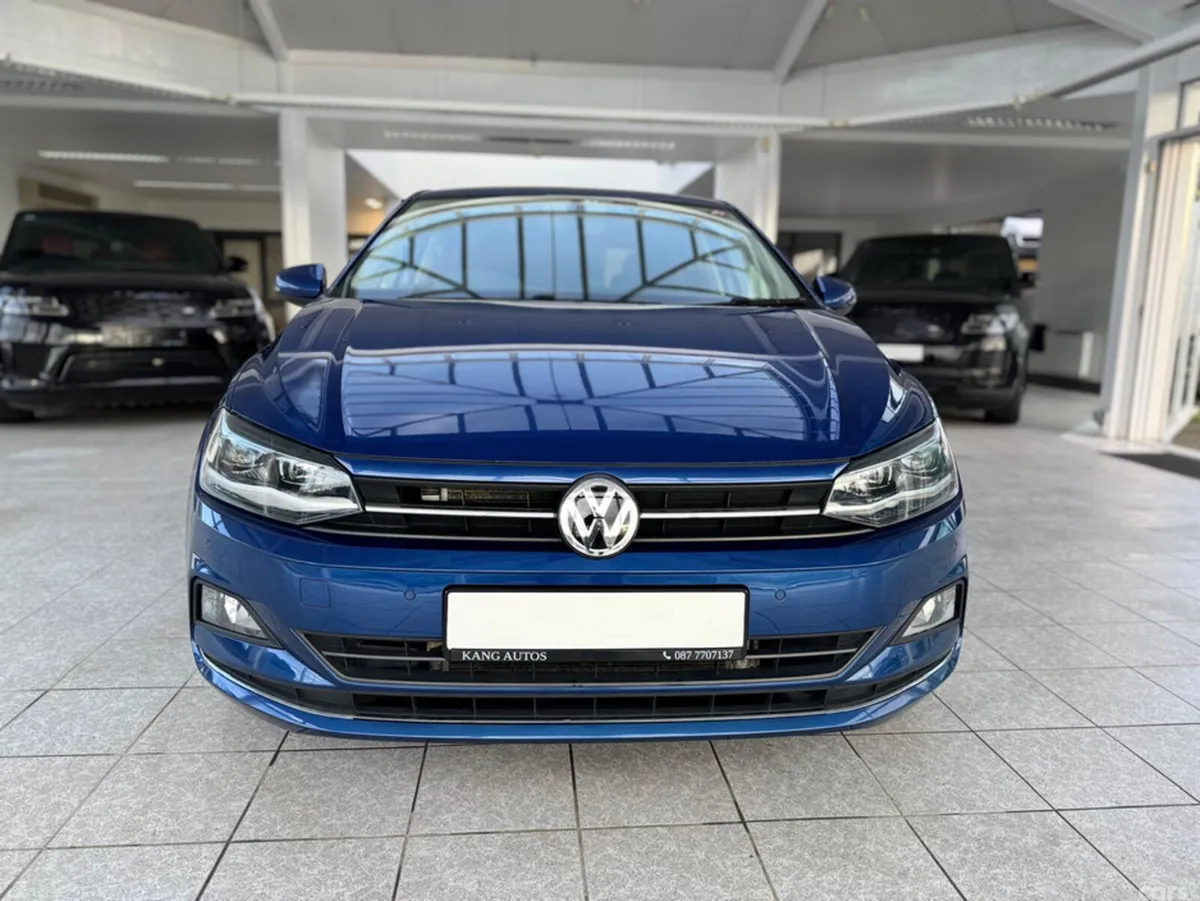 Volkswagen Polo Hatchback, Petrol, 2019, Blue