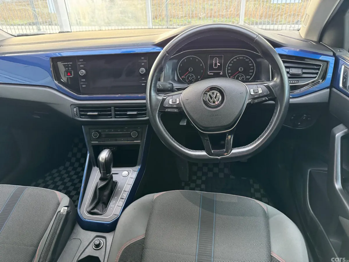 Volkswagen Polo Hatchback, Petrol, 2019, Blue