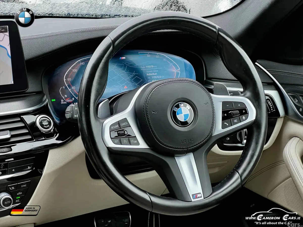 BMW 5-Series Saloon, Diesel, 2022, Blue