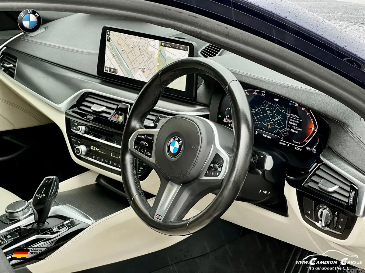 BMW 5-Series Saloon, Diesel, 2022, Blue