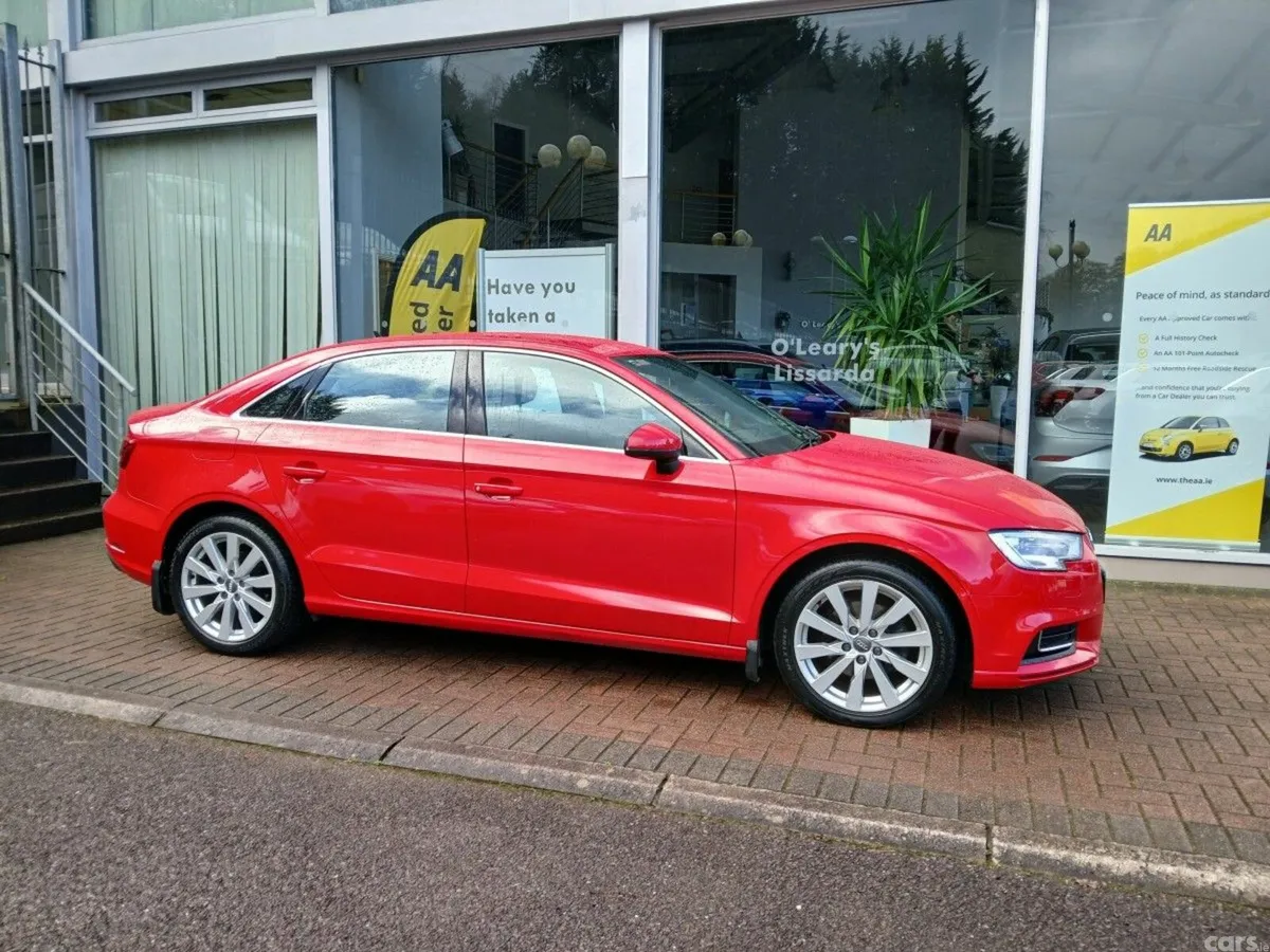 Audi A3 Saloon, Diesel, 2019, Red