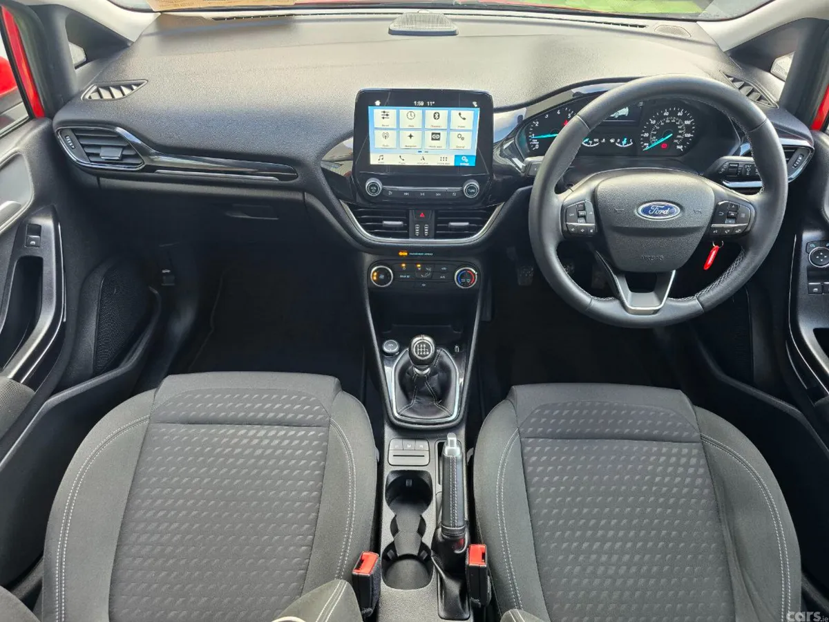 Ford Fiesta Hatchback, Petrol, 2018, Red