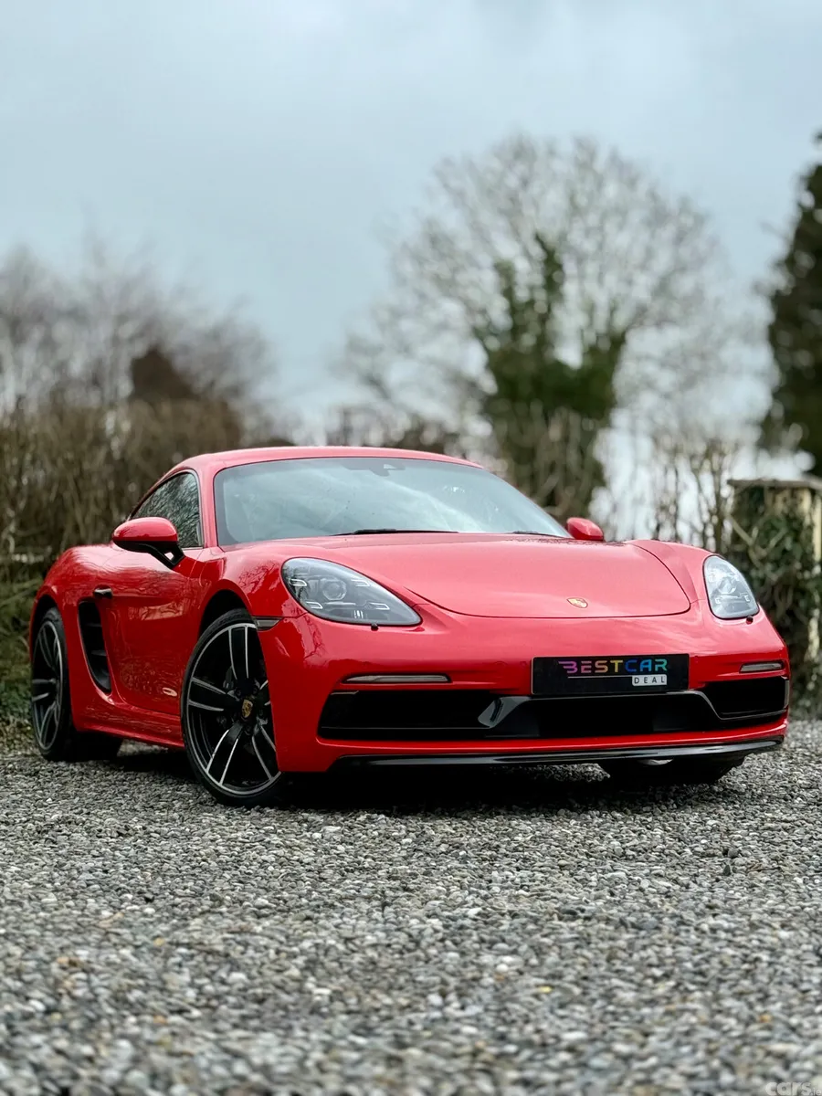 Porsche 718 Coupe, Petrol, 2018, Red