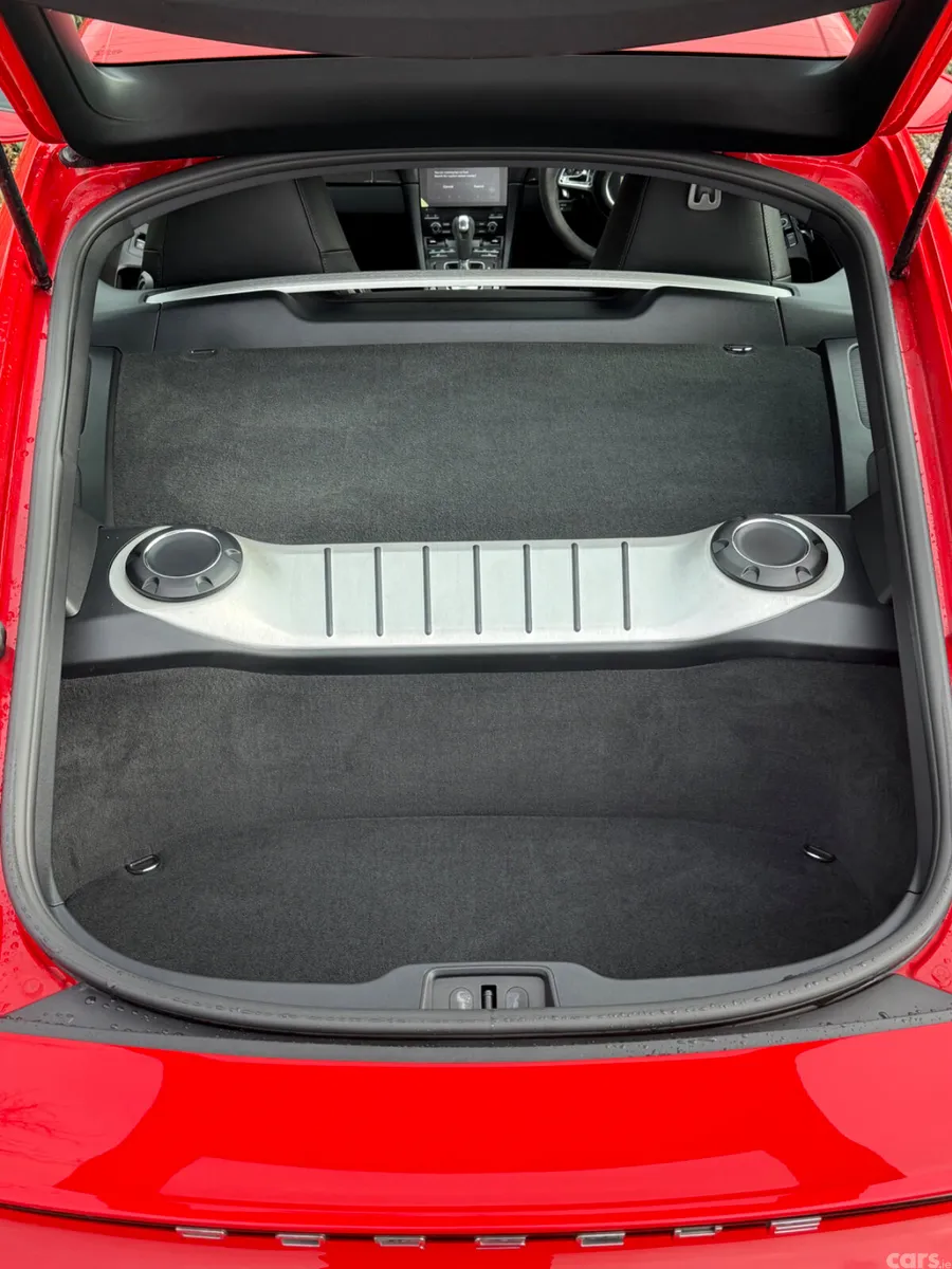 Porsche 718 Coupe, Petrol, 2018, Red