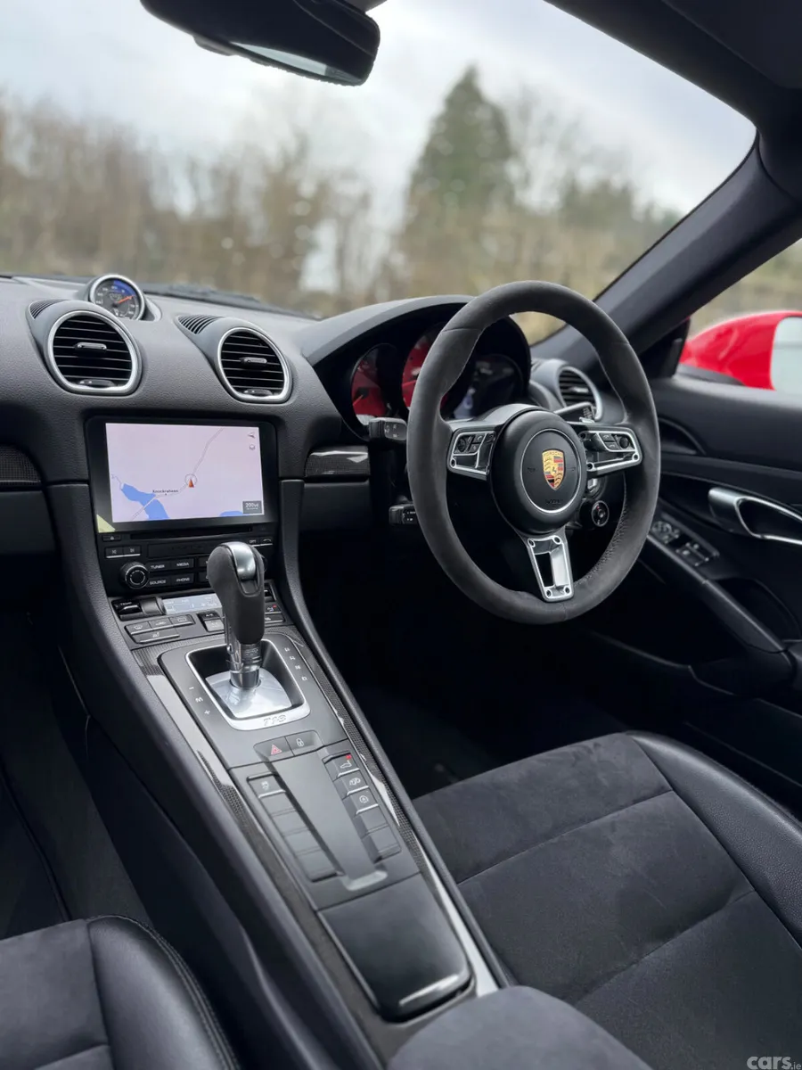 Porsche 718 Coupe, Petrol, 2018, Red