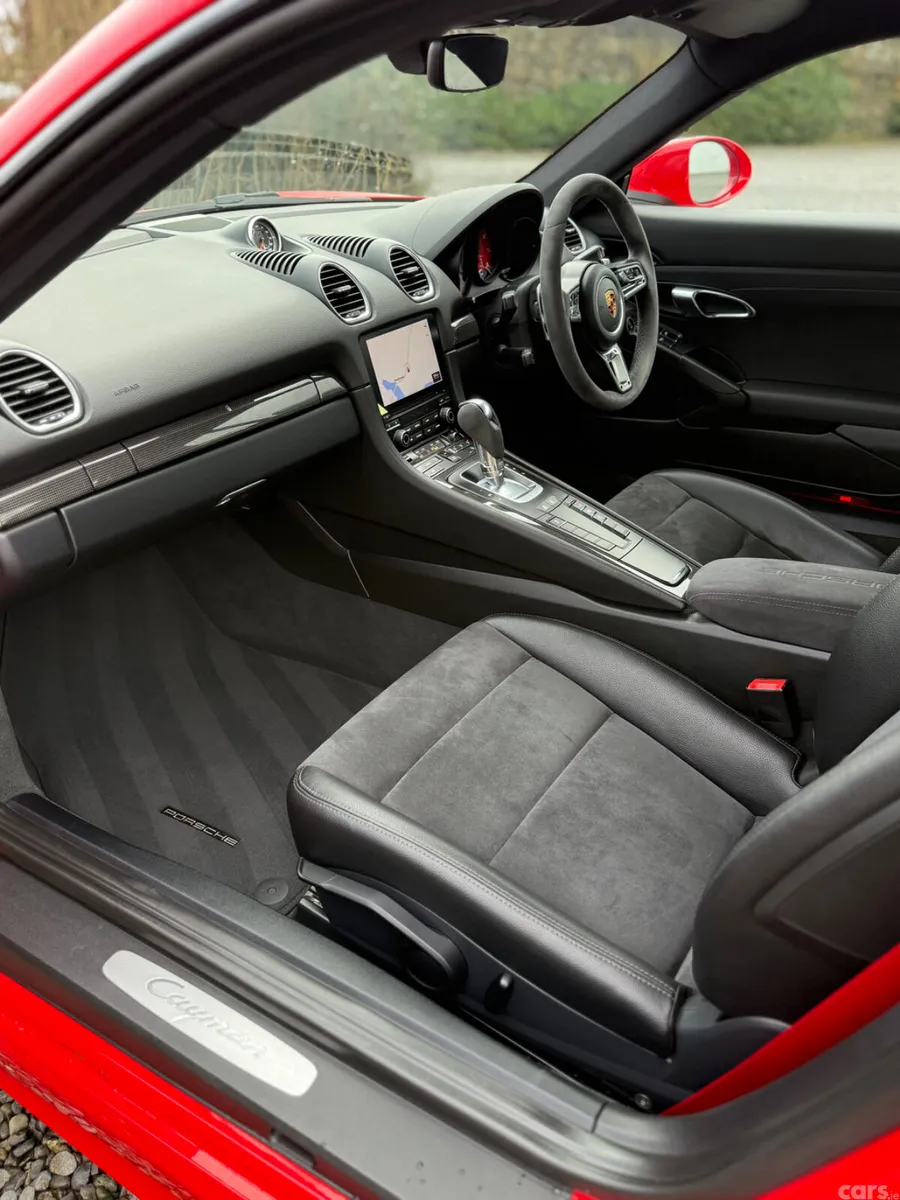 Porsche 718 Coupe, Petrol, 2018, Red
