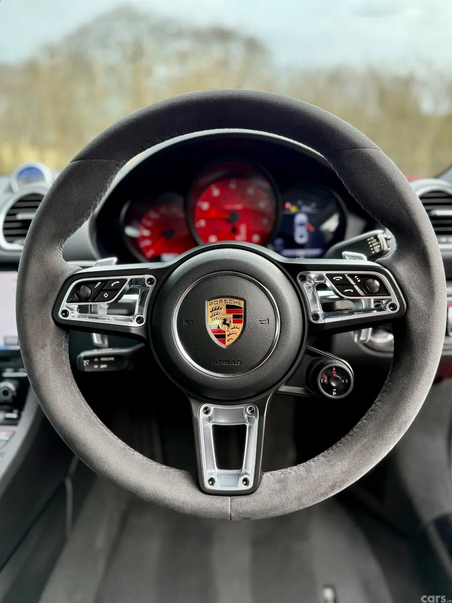 Porsche 718 Coupe, Petrol, 2018, Red