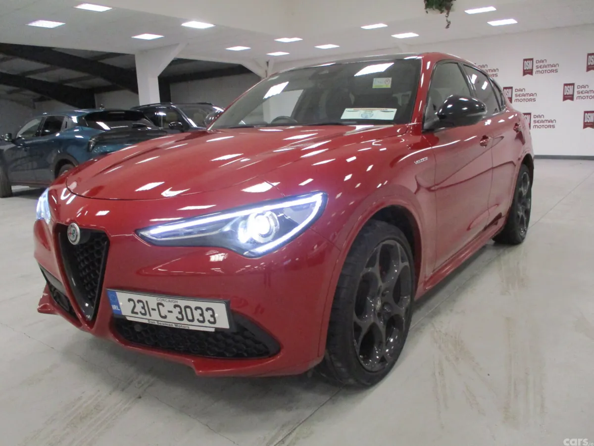 Alfa Romeo Stelvio Estate/Jeep, Diesel, 2023, Red