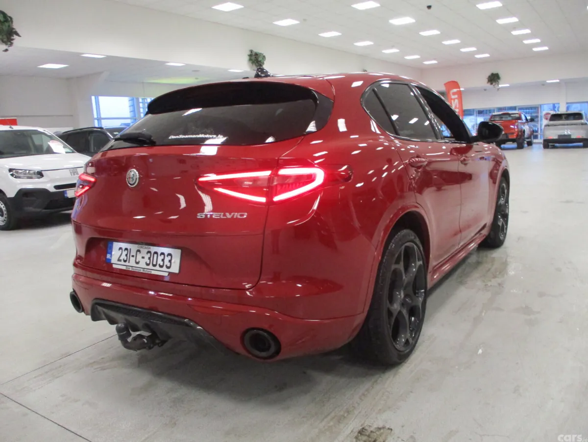 Alfa Romeo Stelvio Estate/Jeep, Diesel, 2023, Red