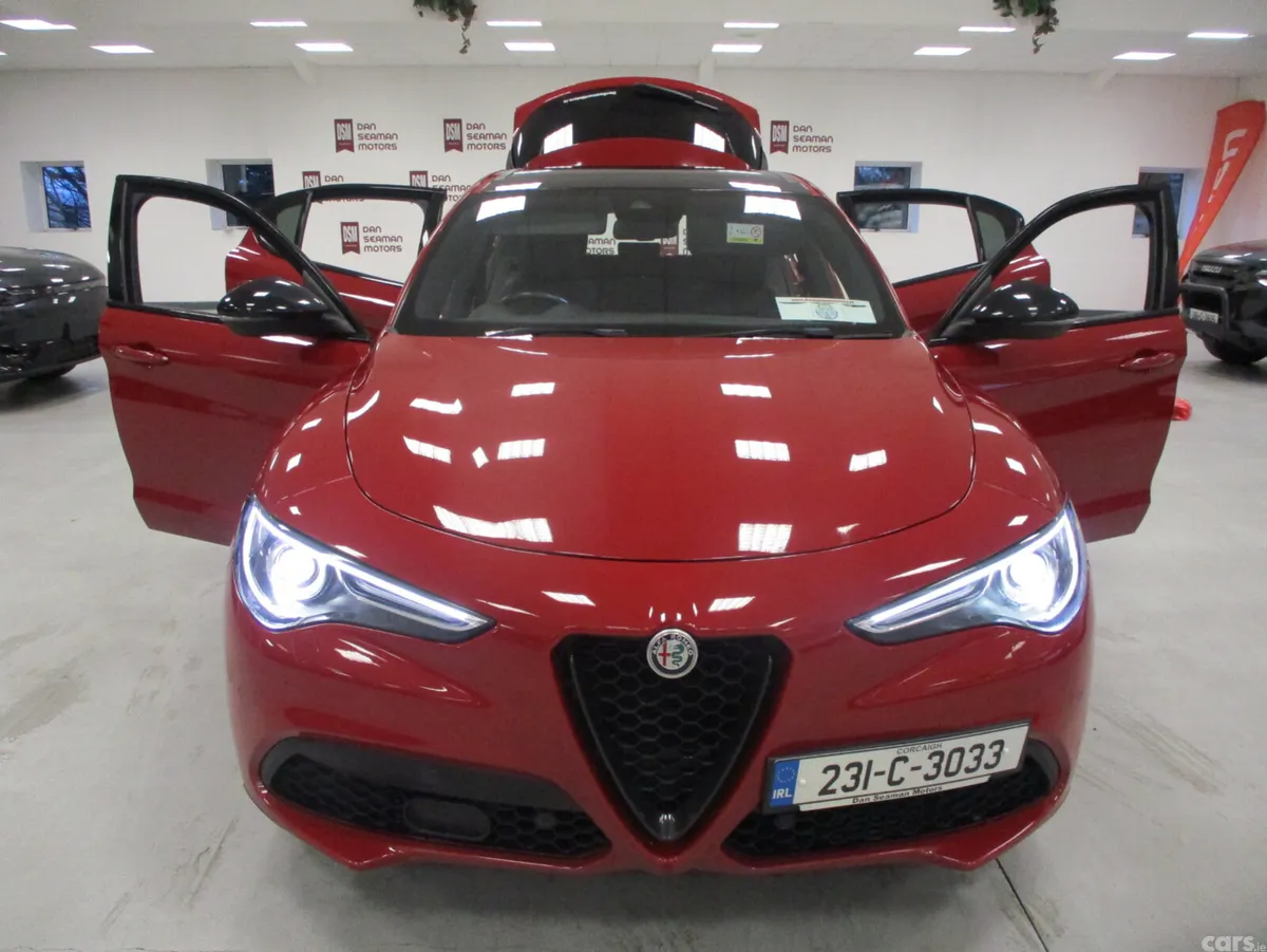 Alfa Romeo Stelvio Estate/Jeep, Diesel, 2023, Red