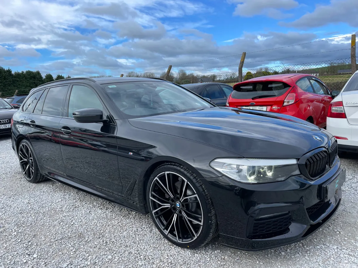BMW 5-Series Estate, Diesel, 2019, Black