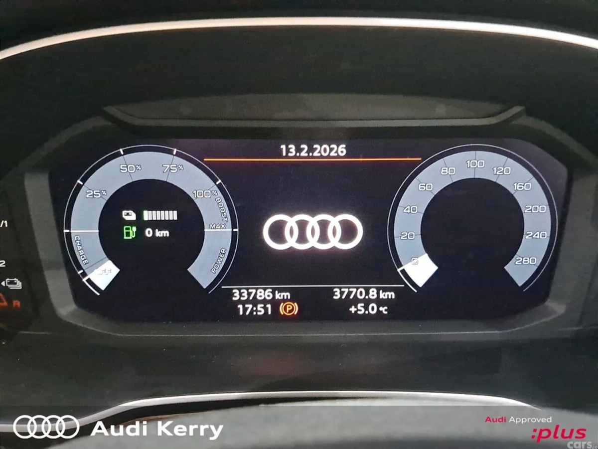 Audi Q3 SUV, Petrol Plug-in Hybrid, 2024, Black
