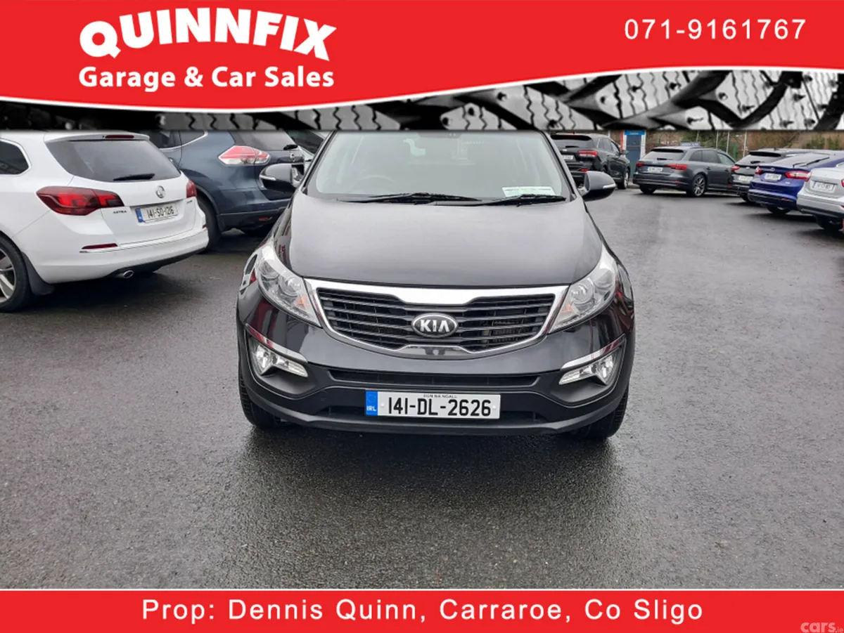 Kia Sportage Estate, Diesel, 2014, Black