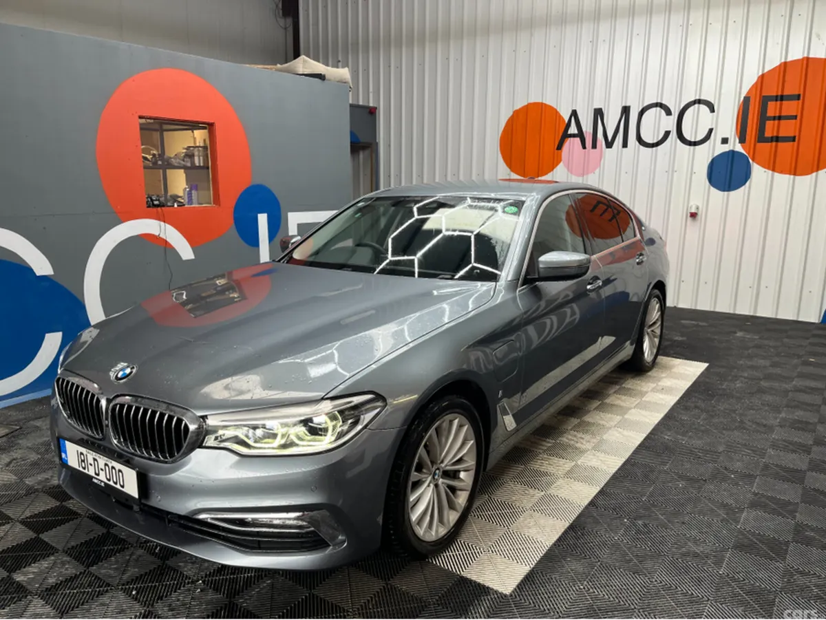 BMW 5-Series Saloon, Petrol Plug-in Hybrid, 2018, Grey