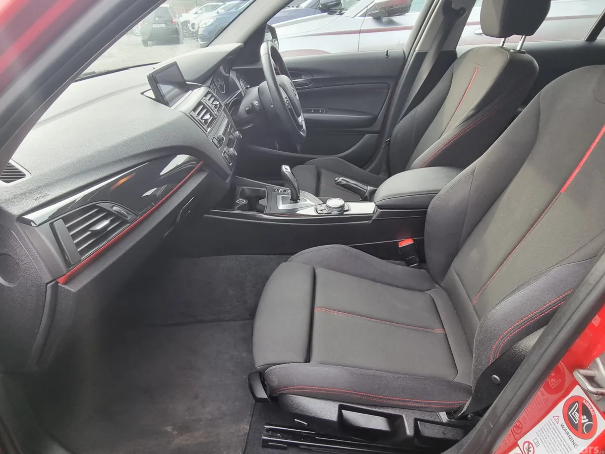 BMW 1-Series Hatchback, Petrol, 2014, Red