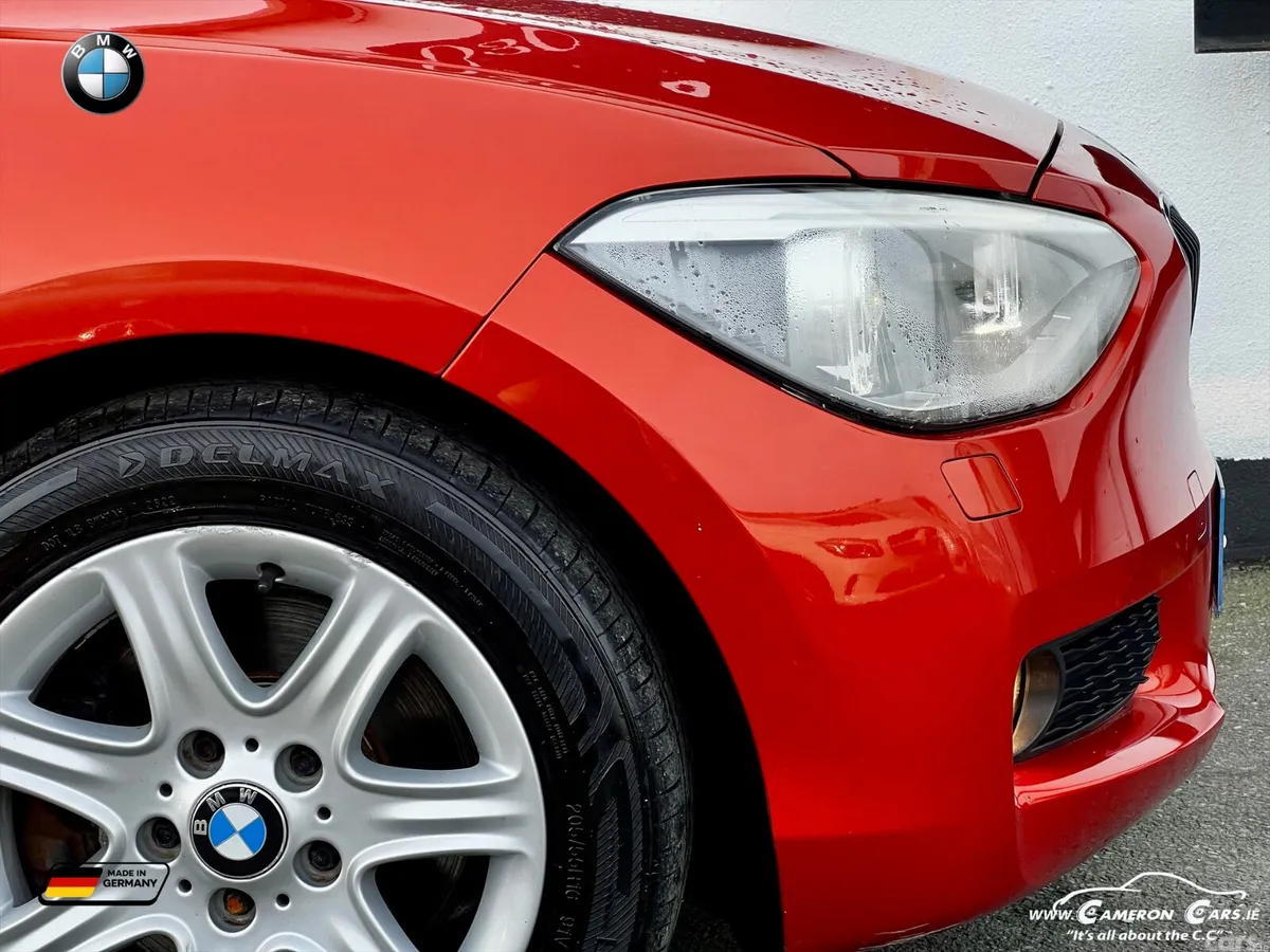 BMW 1-Series Hatchback, Petrol, 2015, Orange