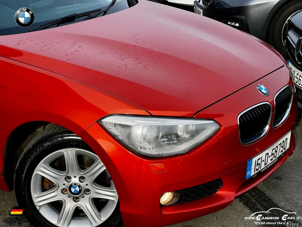 BMW 1-Series Hatchback, Petrol, 2015, Orange