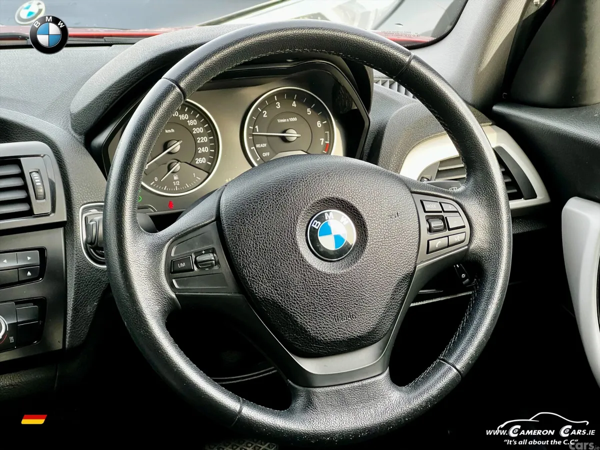 BMW 1-Series Hatchback, Petrol, 2015, Orange