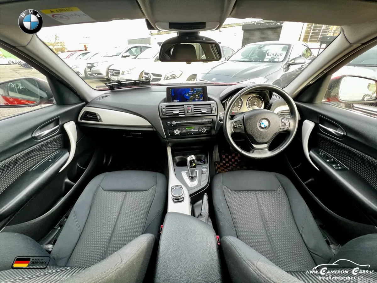 BMW 1-Series Hatchback, Petrol, 2015, Orange